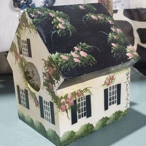 Vintage Charming Hand-Painted House Decor 1993